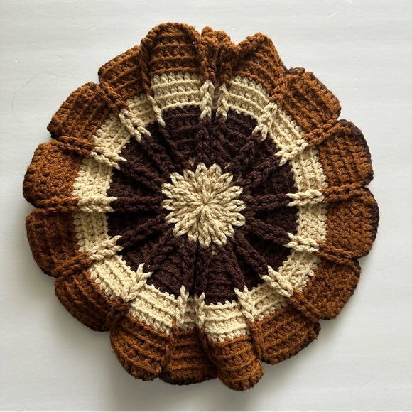 Vintage Other - Sold Set of 2 Vintage knit decorative pillow cases